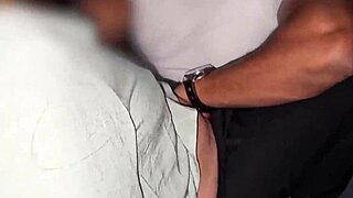 latina fucked in car by black guy while cuckold drives