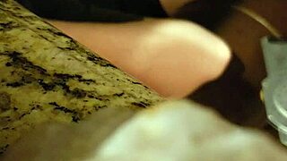 Julie Jiggles rocks that big tits blowjob and cum swallow on hidden camera 😍