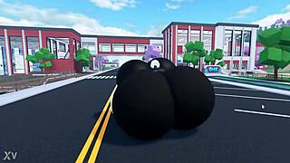 Thicc Avatar Shakes Huge Ass and Big Tits While Dancing Seductively