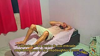Stepfather visits at night, 'want my big cock?' he asks