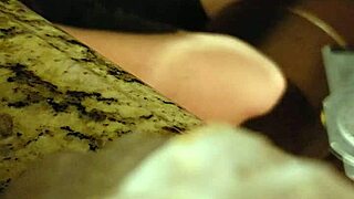 Julie Jiggles rocks that big tits blowjob and cum swallow on hidden camera 😍