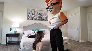 Julia James Rides Dick in Reverse Cowgirl for Casting Win