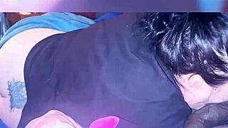 no teeth gumjob leads to accidental facial