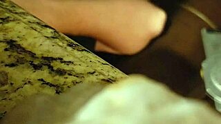 Julie Jiggles rocks that big tits blowjob and cum swallow on hidden camera 😍