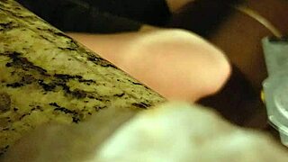 Julie Jiggles rocks that big tits blowjob and cum swallow on hidden camera 😍