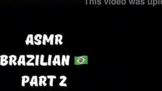 brazilian girlfriend masturbates to orgasm in hardcore sex