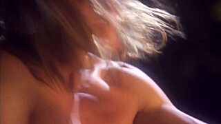 fucked blonde milf in golden high heels