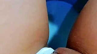 Young girl masturbates wet hairless pussy in office bathroom