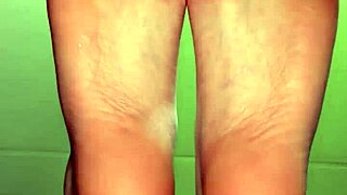 this white girl shows me her feet for money, including toes and socks, in a fetish way