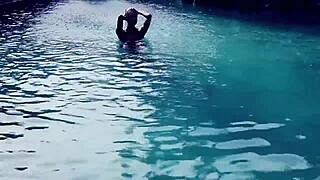 Alessandra Ambrosio Strips Teasingly!