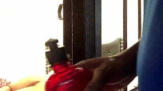 My Colombian Girlfriend Licked After Shower