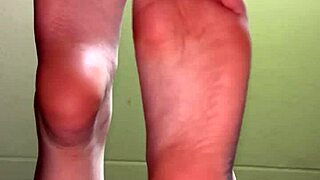 this white girl shows me her feet for money, including toes and socks, in a fetish way