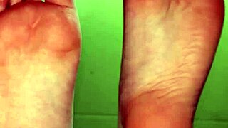 this white girl shows me her feet for money, including toes and socks, in a fetish way