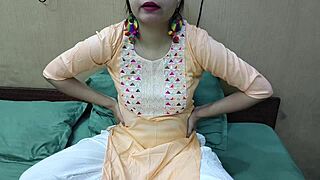 Indian Stepmom Seduces Stepson With Shaved Pussy Fucking