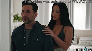 Tricky Dude Roughly Fucks Petite MILF Roommate Jennifer White in Dorm