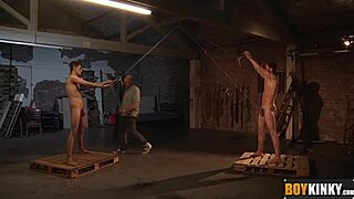 i like tying up sebastian's big balls and uncut penis for kinky fun