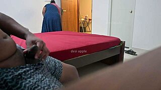 Maid, are you flashing and giving handjob?