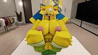 just a furry noob couple banging hard in their modern robloxian house, so cute