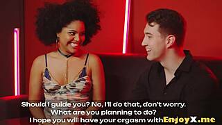 Brunette's Kitchen Fantasy Turns Into Wild Gonzo Action