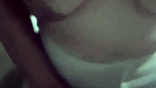 She loses bet and has to show her big natural tits.