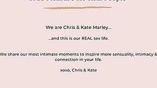 Kate Marley Gives Sensual Tantric Lingam Massage with Teasing and Creampie