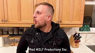 this milf boss rachel steele is licking and fucking in the office with stockings on