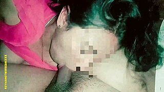 Wife pays Uber taxi driver with blowjob then gets anal in car