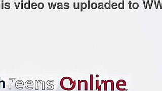 Real teen gives sloppy bj and swallows outdoors.