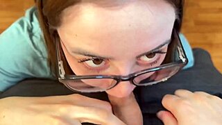 i winned a blowjob from my cute stepsister alicia hall during game night