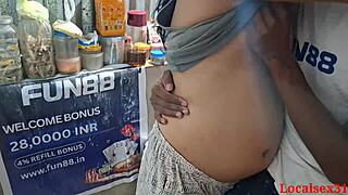 Young indian amateurs orgasm in doggystyle webcam