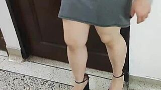 Secret porn videos with my step-cousin at home when alone