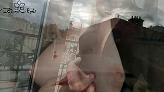 French babe sends homemade video masturbating hairy pussy from Paris