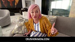 crush on mom - careful milf stepmother adira allure keeps stepson safe