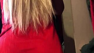 went to my room on christmas and fucked my hot stepsister in lingerie