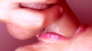 japanese porn tale unfolds with close-up blowjob and cumshot