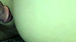 wife bends over for big creampie in her pussy