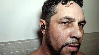 Brazillian Pornstar Huge Cock Tattoo Solo Cum