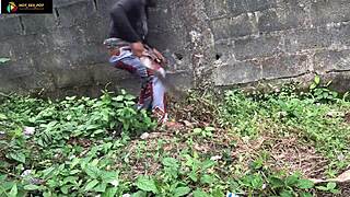 Farmers Fuck In The Bush With Close-Up Asses!