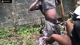 Farmers Fuck In The Bush With Close-Up Asses!