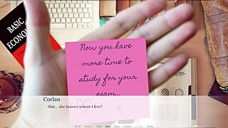 Blonde Bookworm Emma Plays In The Library With Creampie And Blowjob