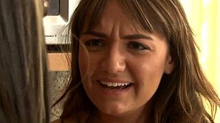 Horny Stepdaughter Gets Jizzed In Reality