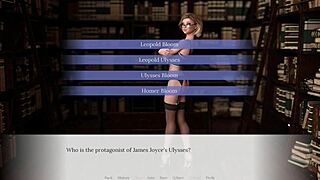 Blonde Bookworm Emma Plays In The Library With Creampie And Blowjob