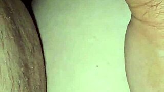 wife bends over for big creampie in her pussy