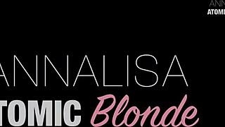 Blonde Slut Teases with Lap Dance, Then Gets Roughly Fucked by Monster Cock in Club