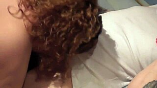 My stepsister catches me with her panties and finishes me off