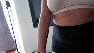 My Roomie With The BIG ASS Is MODELING For Me In POV