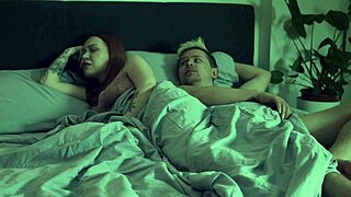 My redhead stepmom sneaks into my bed at night desperate for my hard dick