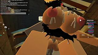 man, this roblox porn got wild anal action!
