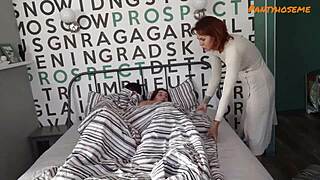 Stepmom's Shocking Discovery Sparks Passionate Threesome