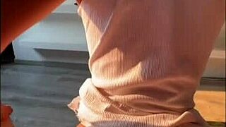 Latina Arrives at Teacher's House for Study Session Ending in Hard Fucking